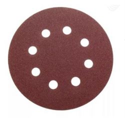Velcro sanding disc with holes