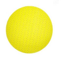 Yellow multihole Velcro sanding disc